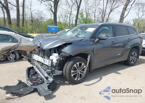 2023 Toyota Highlander Xle from USA, damaged, VIN 5TDKDRBH6PS500241